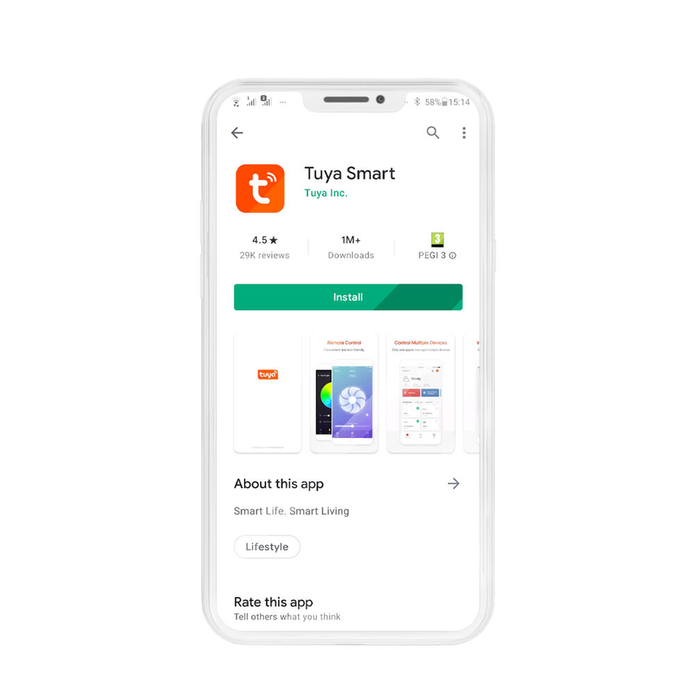 Smart led pásek RGB+CCT 3,4W 5m IP20